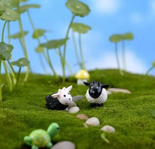 Miniature Fairy Garden Ornaments | Set of Resin Accents
