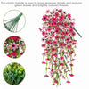 Multicolor Violet Artificial Flower Vine for Home Decor