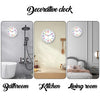 Minimalist 8-Inch Silent Quartz Wall Clock