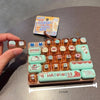 Mini Mechanical Keyboard Keychain Fidget Toy