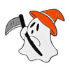 Halloween Enamel Pins Set - Cute Ghost, Black Cat, and Pumpkin Brooches for Kids