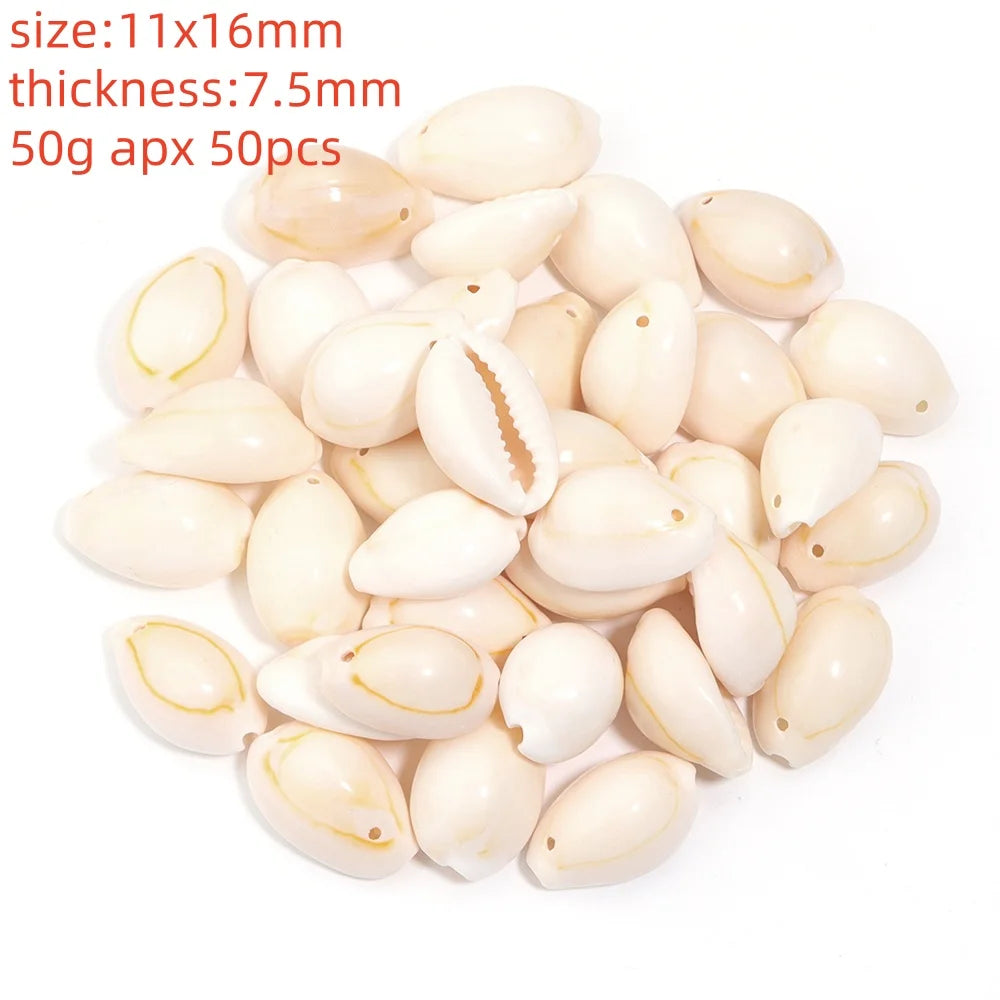 Natural Sea Snail Shell Beads for DIY Jewelry Making