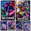 A collection of Deltarune themed posters featuring characters and artwork.