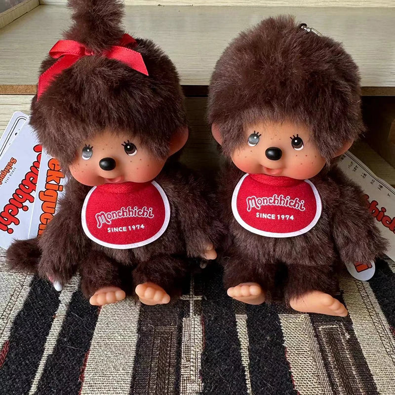 Monchhichi Plush Keychain Bag Charm