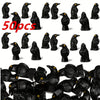 Miniature Crow Figurines for Gothic Fairy Garden Decor