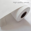 Roll of high quality white canvas material for wall art
