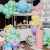 Retro Pastel Latex Balloons for Parties & Celebrations