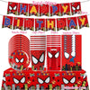 Superhero Birthday Party Tableware and Decoration Kit