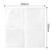 White peel and stick 3D marble tile backsplash square tiles for kitchen or bathroom
