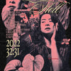 Album art for Laurel Hell featuring a portrait of a woman with dark hair and pink floral elements.