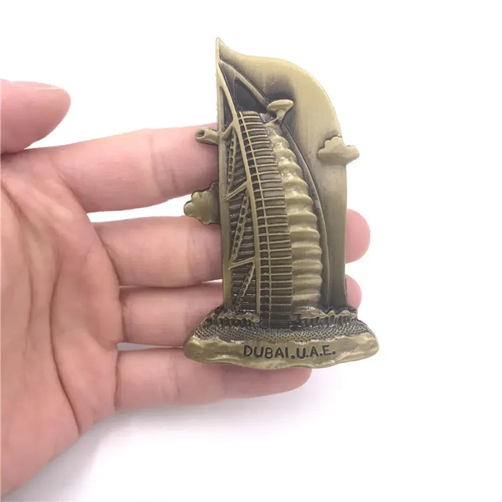Travel Souvenir Fridge Magnets Set