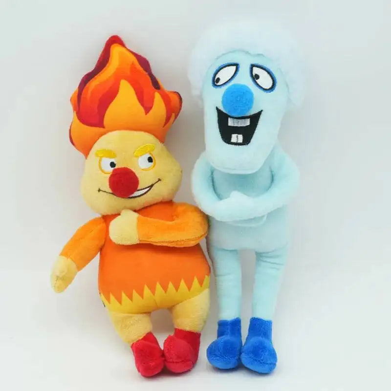 Heat Miser & Snow Miser Plush Dolls Set
