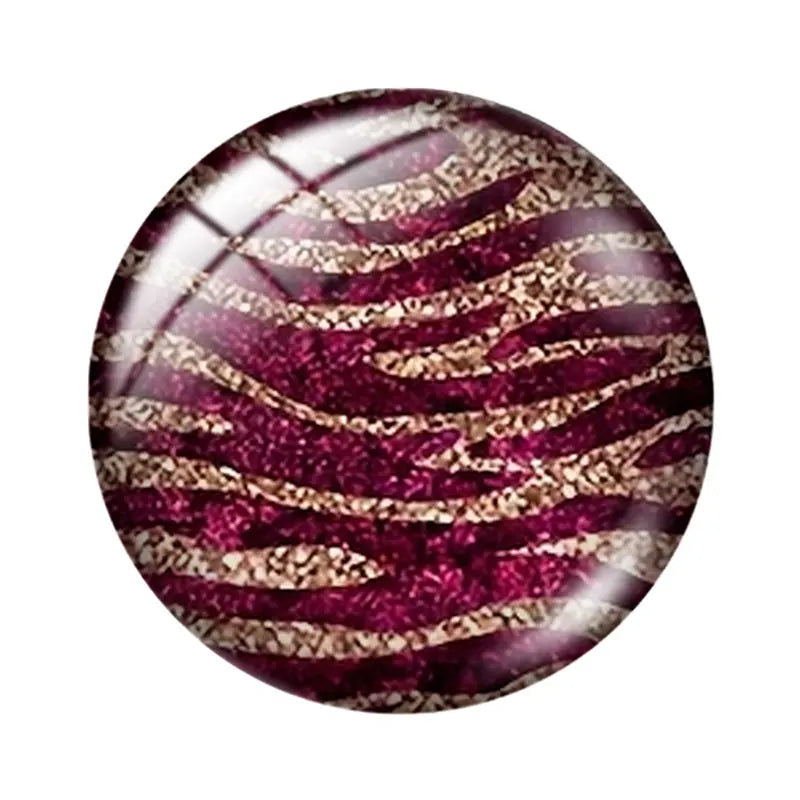 Glitter Glass Cabochons for Jewelry Making