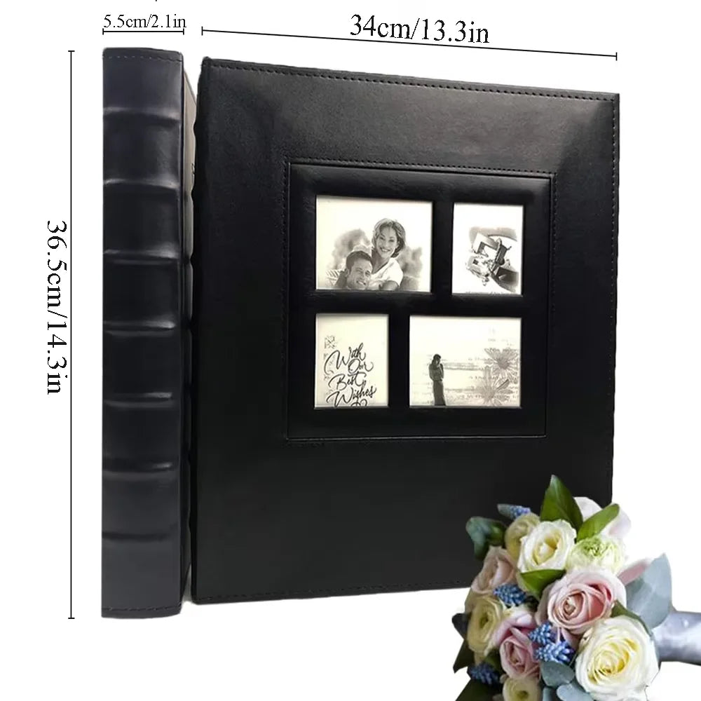 Luxury Leather Photo Album (4x6) for Memories