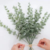 Artificial Eucalyptus Leaf Stems – Silk Greenery for Weddings & Home Decor