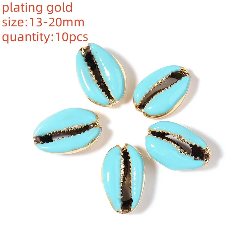 Natural Sea Snail Shell Beads for DIY Jewelry Making