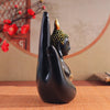 Palm-Sized Buddha Hand Sculpture with Gold Headpiece