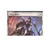 A Magic: The Gathering card featuring a creature named Warg Rider with a dark, fierce appearance.