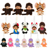 Monchhichi Plush Keychain Bag Charm