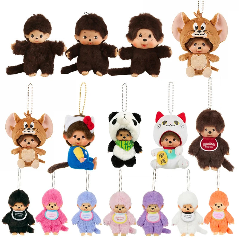 Monchhichi Plush Keychain Bag Charm