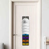 Wall-Mounted Hat Organizer with Spring Clips