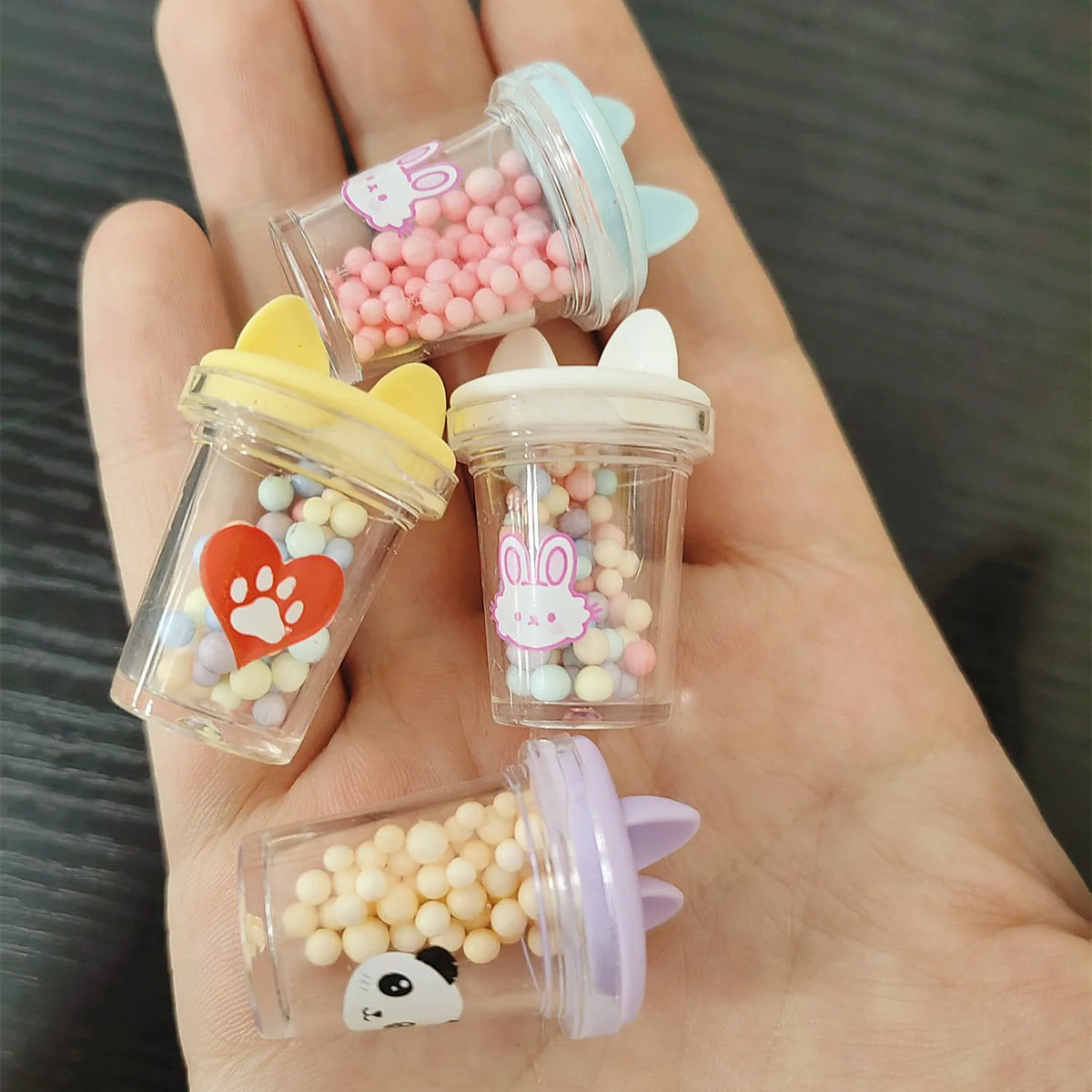 Miniature Dollhouse Food Set with Snacks, Cakes, Drinks & Wine