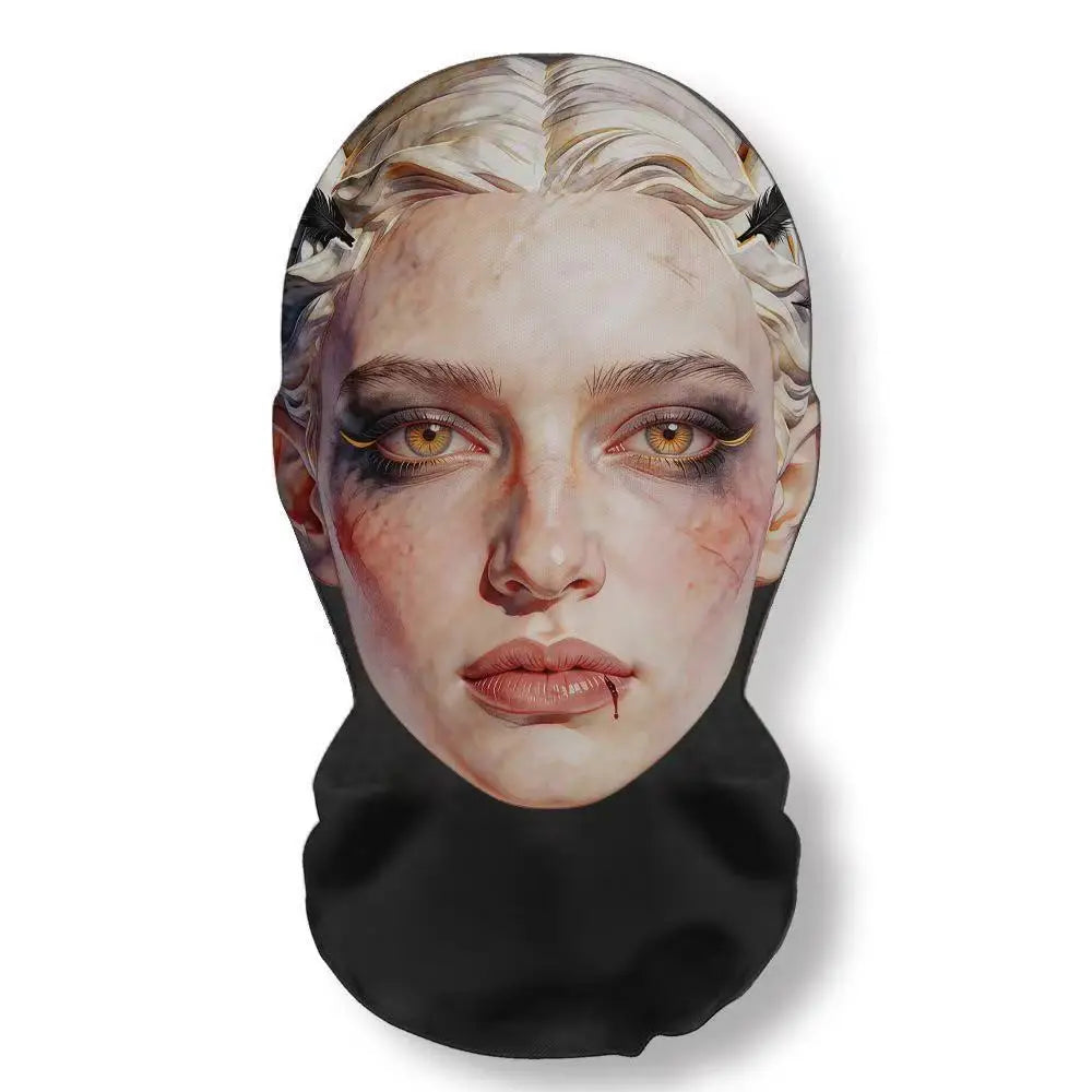 3D Scary Skull Horror Face Mask for Halloween