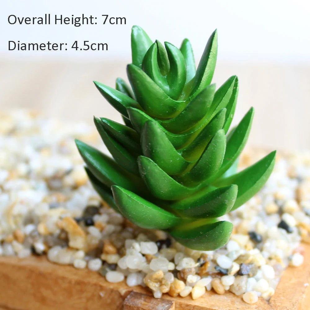 Artificial Succulent Bonsai for Desk & Home Decor