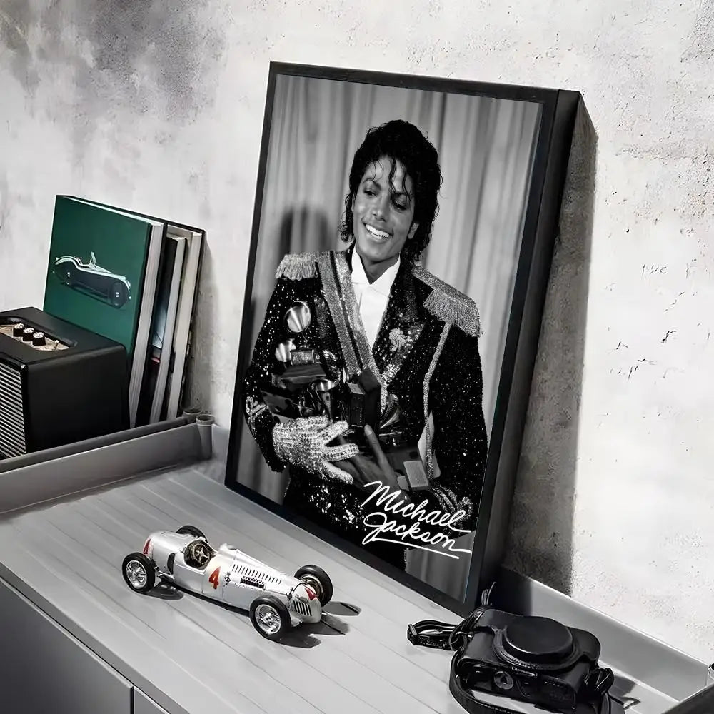 Michael Jackson Iconic Poster Wall Decal – HD Self-Adhesive Art