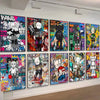 Graffiti Teddy Bear Art Print – Edgy Wall Decor