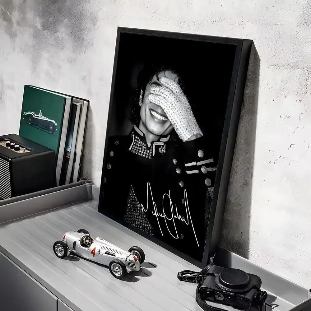 Michael Jackson Iconic Poster Wall Decal – HD Self-Adhesive Art