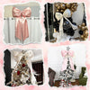 Giant Pink Satin Ribbon Bow Wall Decor for Birthday & Coquette Room