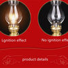Classic Glass Oil Lamp – Vintage Portable Lantern for Indoor & Outdoor Decor