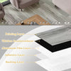 Self-Adhesive Wood Grain Floor Stickers (10-Pack)