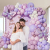 Butterfly Balloon Garland Arch Kit in Soft Pastel Colors