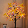 Butterfly Flower Tree Lamp with Warm Glow