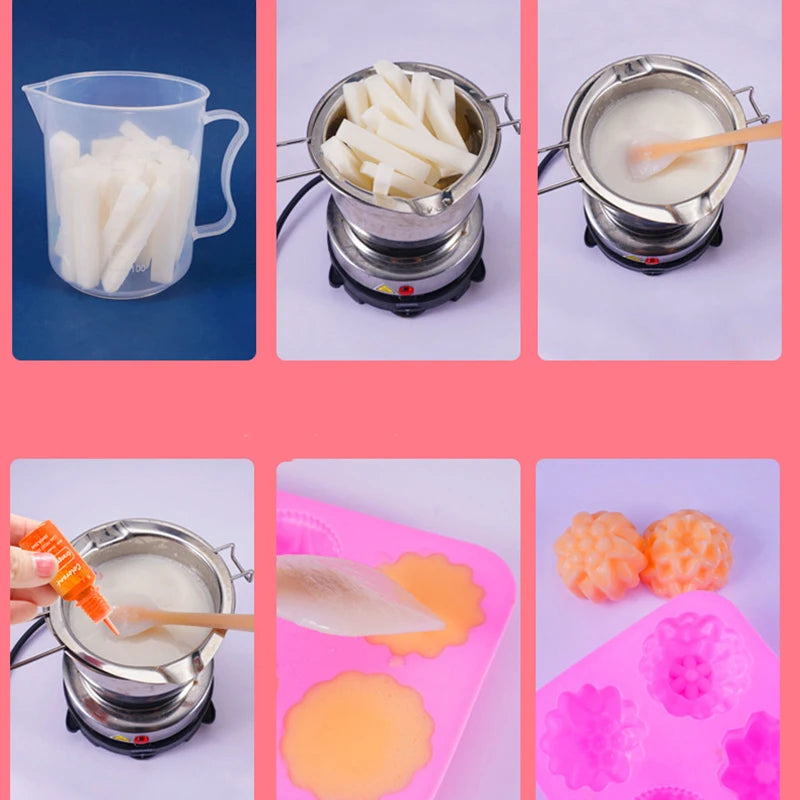 A set of 20 liquid candle dye pigments in various colors, including white and orange tones, for soap and candle making.