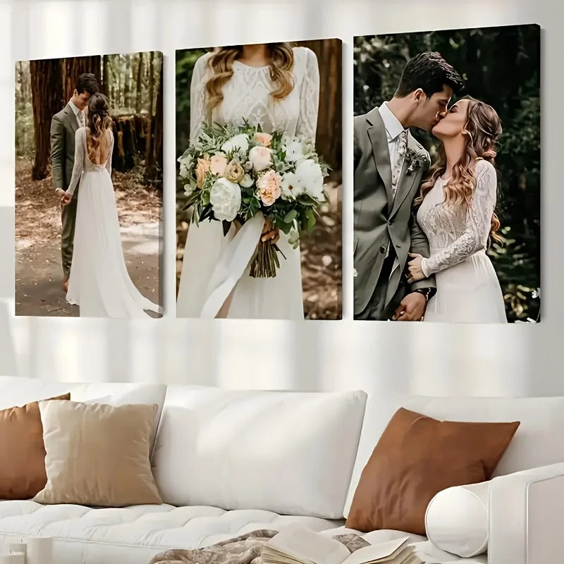 Ultra-Clear Photo Canvas Print (3-Pack, Vertical)
