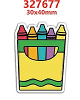 A colorful set of flatback resin craft embellishments for bows and DIY projects.