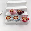 Kawaii Latte Coffee Cup Charms for DIY Jewelry Making