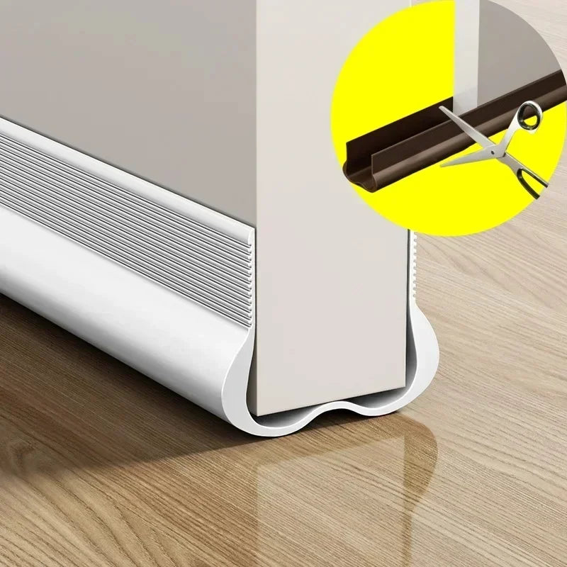 Self-Adhesive Door Bottom Seal Strip - Weatherproof Draft Stopper