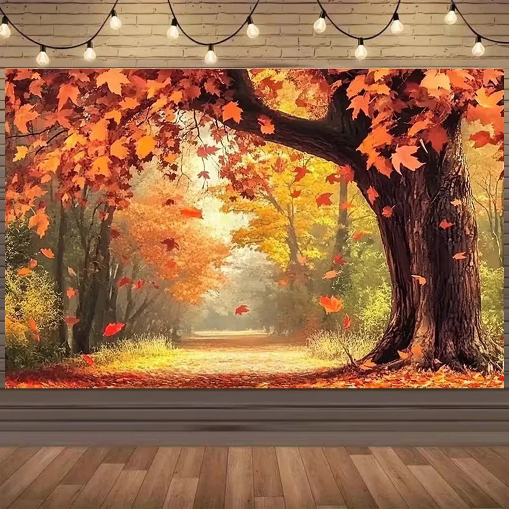 Enchanted Forest Birthday Party Photography Backdrop