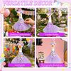 A versatile decor set featuring a white goose costume for birthday celebrations, garden parties, courtyards, and photography 