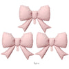 Pink Bowknot Number Foil Balloons – 40-Inch Party Decoration Set