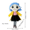Coraline Ghost Mom Sleeping Plush Doll