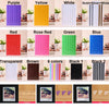 A variety of colorful PVC photo corner protectors in various patterns and colors displayed side by side.