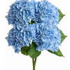 Lifelike Latex Hydrangea Stems for Weddings & Home Decor (Set of 4)