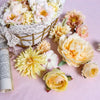Mixed Silk Rose Artificial Flowers for Home & Wedding Decor