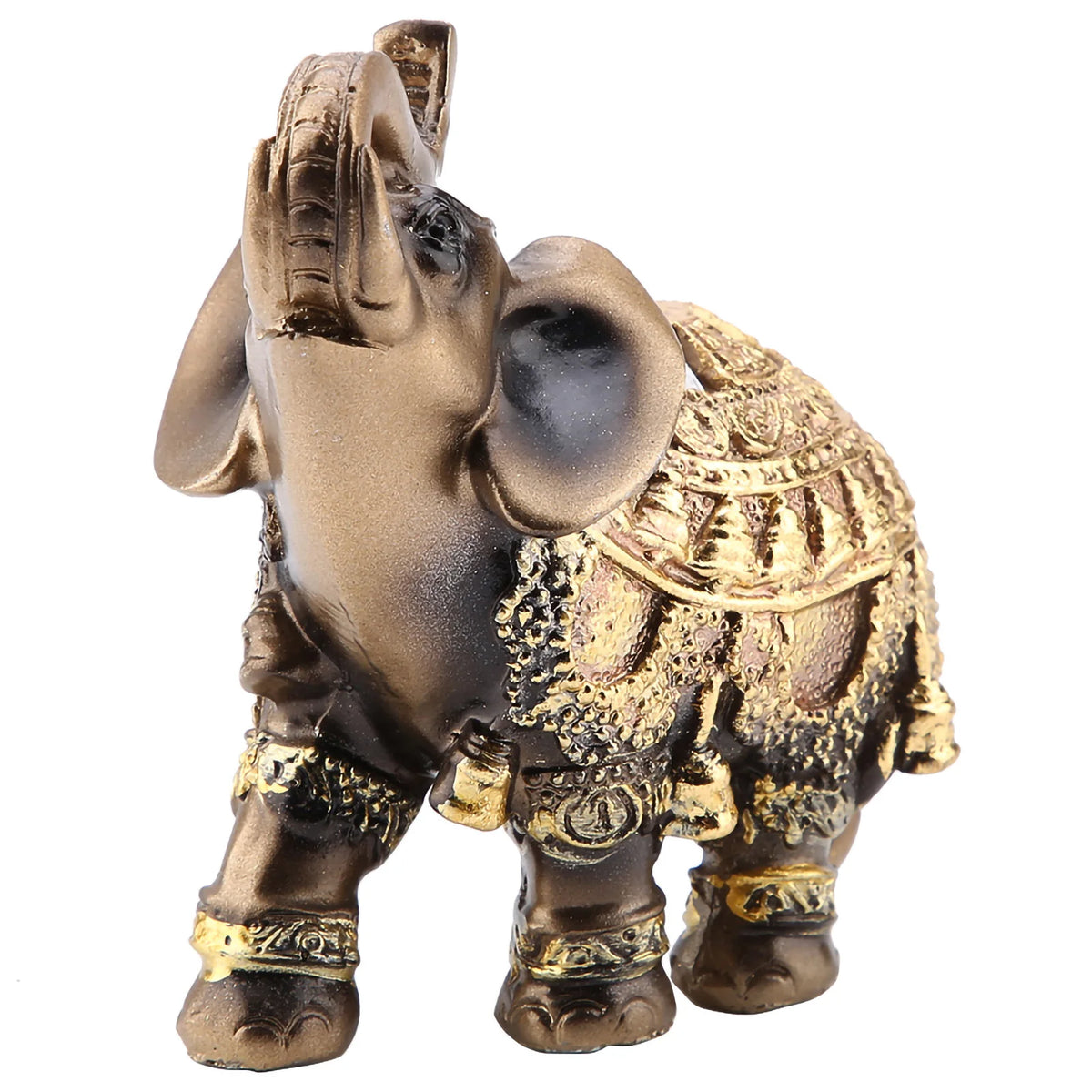 Bronze-Elefantenstatue für Feng Shui zur Förderung von Wohlstand und Glück.