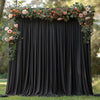 Wrinkle-Free Polyester Backdrop Curtain for Events & Photography